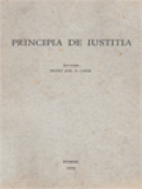 Image of Principia De Iustitia
