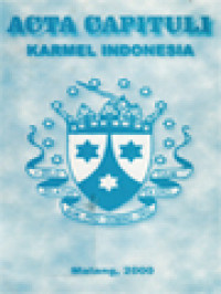Image of Acta Capituli Karmel Indonesia 2000