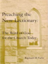 Image of Preaching The New Lectionary: The Word Of God For The Church Today