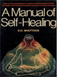 Image of A Manual Of Self-Healing