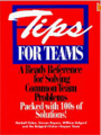 Image of Tips For Teams: A Ready Reference For Solving Common Team Problems