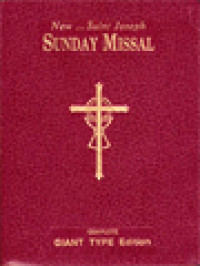 Image of New....Saint Joseph Sunday Missal Giant Type Edition: The Complete Masses For Sundays, Holydays, And The Easter Triduum