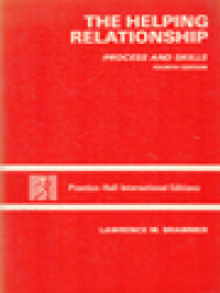 Image of The Helping Relationship: Process And Skills