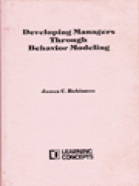 Image of Developing Managers Through Behaviour Modeling