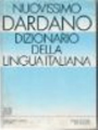 Image of Nuovissimo Dardano: Dizionario Della Lingua Italiana