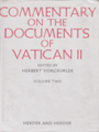 Image of Commentary On The Documents Of Vatican II (III)