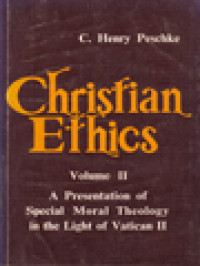 Image of Christian Ethics II: A Presentation Of Special Moral Theology In The Light Of Vatican II