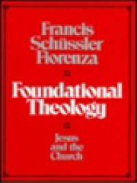 Image of Foundational Theology: Jesus And The Church