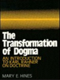 Image of The Transformation Of Dogma: An Introduction To Karl Rahner On Doctrine